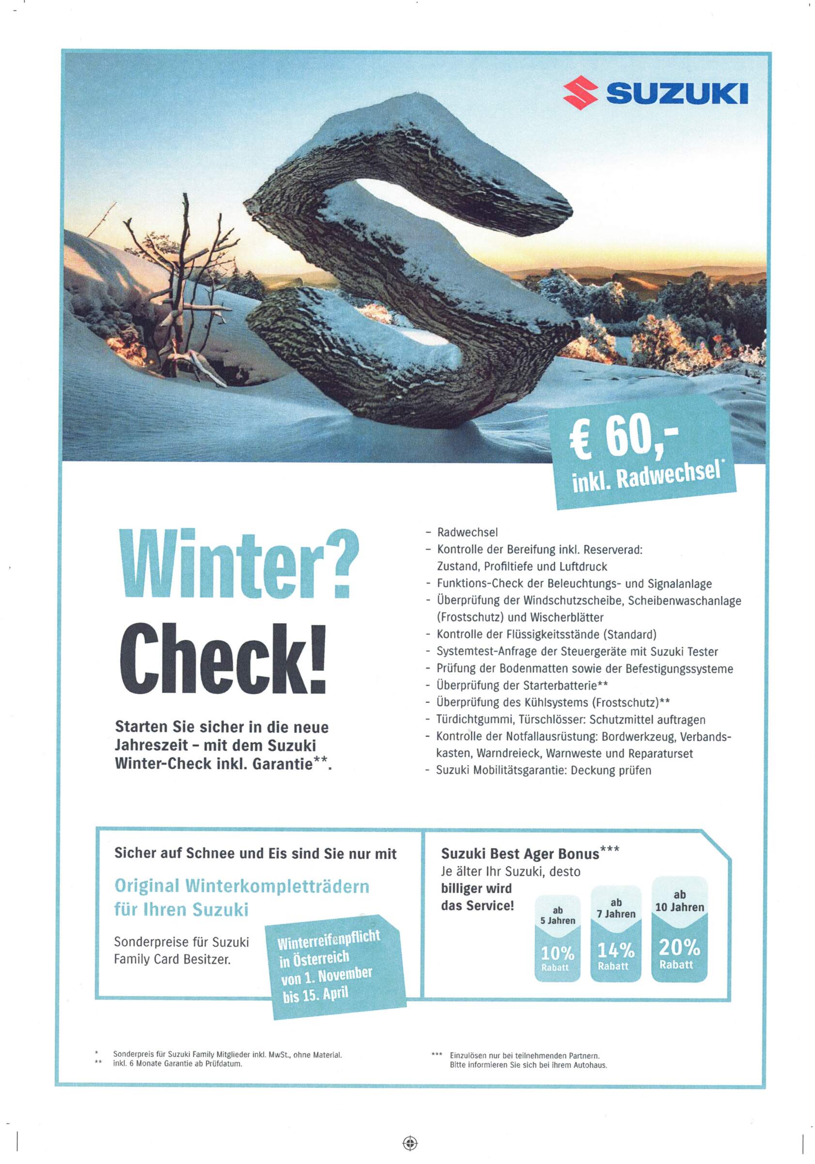 SUZUKI WINTER-CHECK