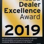 Mazda Dealer Excellence Award